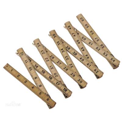 folding wooden ruler