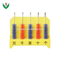 Vertical counter (five position for demonstration) / Mathematics / teaching instrument