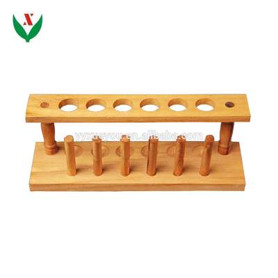 Wooden Test Tube Rack / chemistry lab equipment